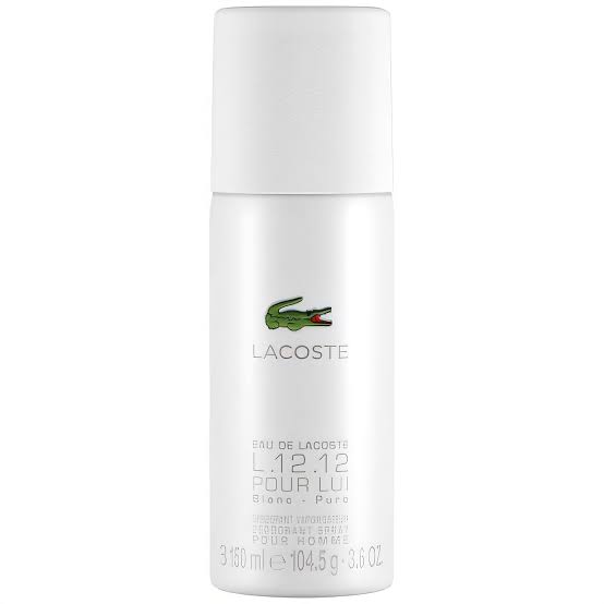 Déodorant Lacoste L.12.12 Blanc 150ml